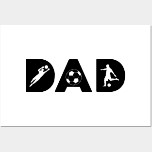 Soccer dad -fathers day Posters and Art